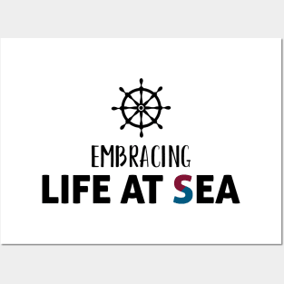 Embracing Life at Sea Posters and Art